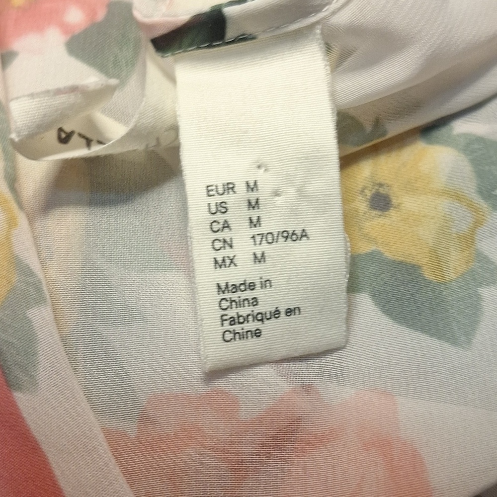 H & M x Coachella floral kimono Size M - Picture 9 of 10